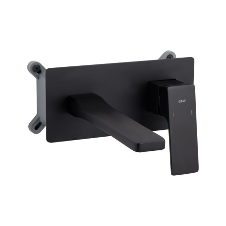 Змішувач для раковини Qtap Gemini прихованого монтажу QTGEM273BLM45694 Black Matt Змішувач для раковини Qtap Gemini прихованого монтажу QTGEM273BLM45694 Black Matt
