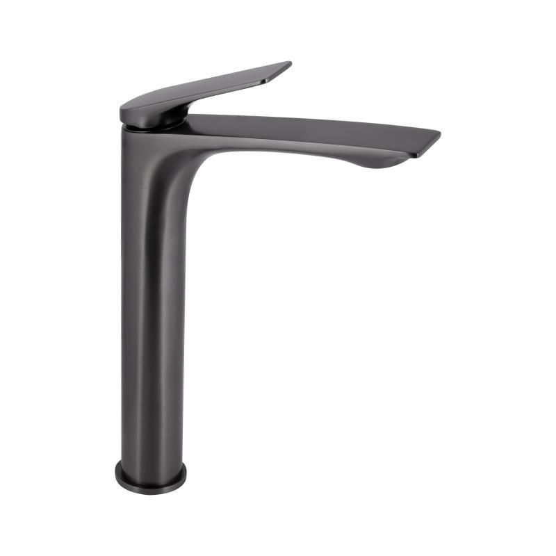 Смеситель для раковины Qtap Vlasta New высокий QTVLA269GMB45653 Gunmetal Black PVD Смеситель для раковины Qtap Vlasta New высокий QTVLA269GMB45653 Gunmetal Black PVD