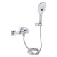 Змішувач для ванни Qtap Tern (з душовим гарнітуром) QTTER259CRM47586 Chrome