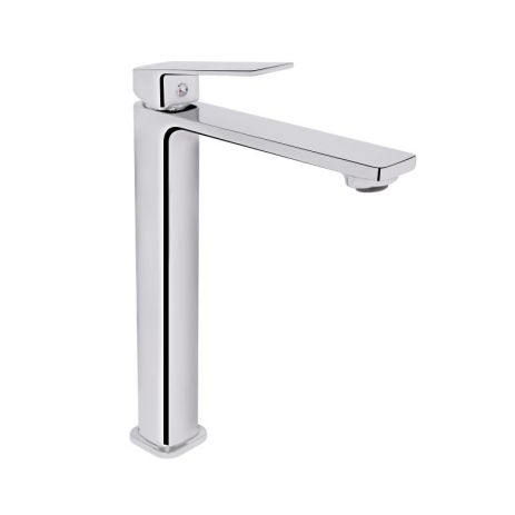 Високий змішувач для раковини Qtap Capricorn, Chrome (k26) QTCAP1060H102C48220