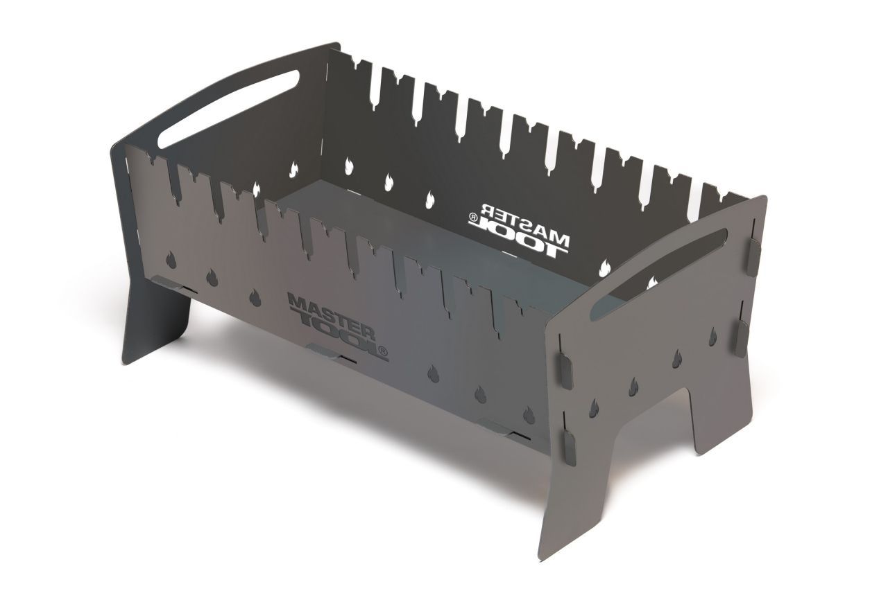 Складной туристический мангал "Мастер-шеф" на 9 шампуров MASTERTOOL 92-0010 Складной туристический мангал "Мастер-шеф" на 9 шампуров MASTERTOOL 92-0010