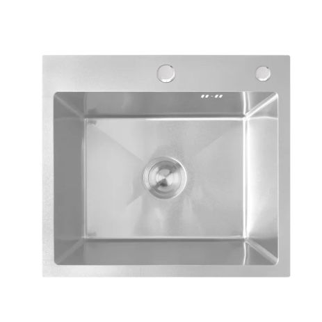 Раковина кухонная из нержавеющей стали Mixxus MH5045 Nano-Silver (артикул MX1925)