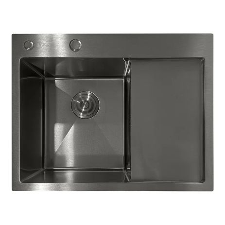 Мийка з нержавіючої сталі Mixxus MH6350L Nano-Black (3.0/0.8) колір графіт (MI7045) Мийка з нержавіючої сталі Mixxus MH6350L Nano-Black (3.0/0.8) колір графіт (MI7045)