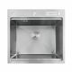 Мийка Mixxus MH5050-SK NANO-SILVER (3.0/0.8) з н.ст. зі сходинкою для суш.,з підст.під ножі(нерж.)(MX1939)