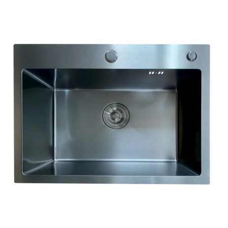 Мийка Mixxus MH5843 Micro Decor Black (3.0/0.8) з нерж. сталі (колір чорний) (MI8219) Мийка Mixxus MH5843 Micro Decor Black (3.0/0.8) з нерж. сталі (колір чорний) (MI8219)