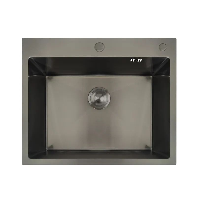 Мийка Mixxus MH6050 Nano-Black з нерж. сталі (колір графіт) (MX1933) Мийка Mixxus MH6050 Nano-Black з нерж. сталі (колір графіт) (MX1933)