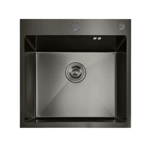 Мойка Mixxus MH5050 Nano-Black с нерж. стали (цвет графит) (MX1928)