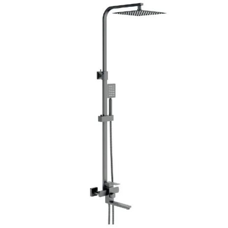 Душевая колонна с смесителем MIXXUS KUB-007-J GRAPHITE с нерж. стали SUS304 (цвет. графит) (MI6220)