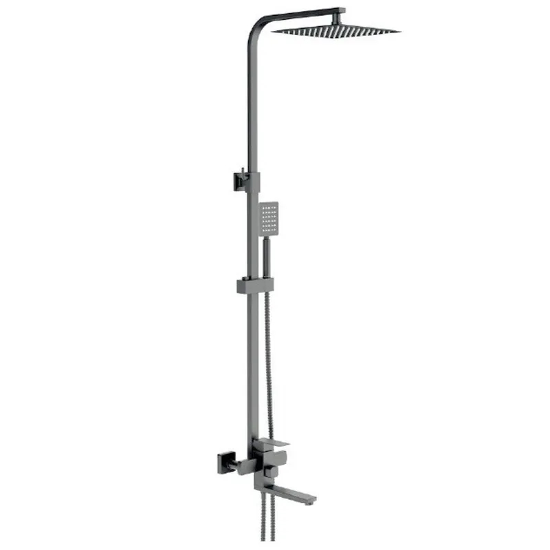 Душова колонка MIXXUS KUB-007-J GRAPHITE з нержавіючої сталі SUS304, 3 режими, 150 см шланг (MI6220) Душова колонка MIXXUS KUB-007-J GRAPHITE з нержавіючої сталі SUS304, 3 режими, 150 см шланг (MI6220)