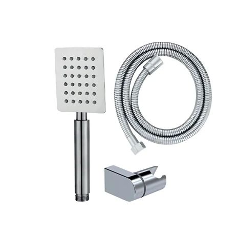 Душевой набор Mixxus Shower SET-02.SUS (шланг, лейка, кронштейн) из нерж. стали (MI6157) Душевой набор Mixxus Shower SET-02.SUS (шланг, лейка, кронштейн) из нерж. стали (MI6157)