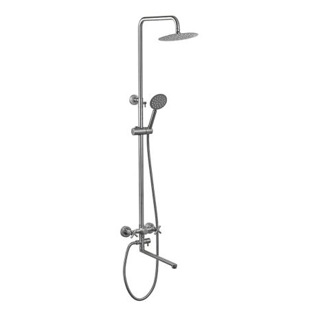 Душевая колонна со смесителем MIXXUS DVE-006-J из нерж. стали SUS304 (MI6085) Душевая колонна со смесителем MIXXUS DVE-006-J из нерж. стали SUS304 (MI6085)