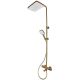 Душевая колонна Mixxus Premium VIRGO 009-J BRUSHED GOLD с термостатическим смесителем,3 функции (MI6649) Душевая колонна Mixxus Premium VIRGO 009-J BRUSHED GOLD с термостатическим смесителем,3 функции (MI6649)