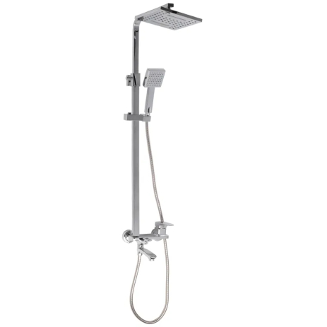 Душевая колонна MIXXUS PREMIUM PATRICK Chr-009-J со смесителем, тропический душ, хром (MI1661) Душевая колонна MIXXUS PREMIUM PATRICK Chr-009-J со смесителем, тропический душ, хром (MI1661)