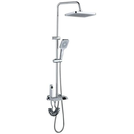 Душевая колонна со смесителем Mixxus Premium NEPTUNE 009-J с кнопкой переключения,4 режима (MI6832) Душевая колонна со смесителем Mixxus Premium NEPTUNE 009-J с кнопкой переключения,4 режима (MI6832)