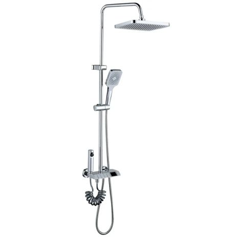 Душевая колонна со смесителем Mixxus Premium NEPTUNE 009-J с кнопкой переключения,4 режима (MI6832) Душевая колонна со смесителем Mixxus Premium NEPTUNE 009-J с кнопкой переключения,4 режима (MI6832)