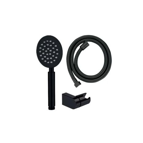 Душевой набор Mixxus Shower SET-01.SUS Black (шланг, лейка, кронштейн) из нерж. стали (MI6158) Душевой набор Mixxus Shower SET-01.SUS Black (шланг, лейка, кронштейн) из нерж. стали (MI6158)