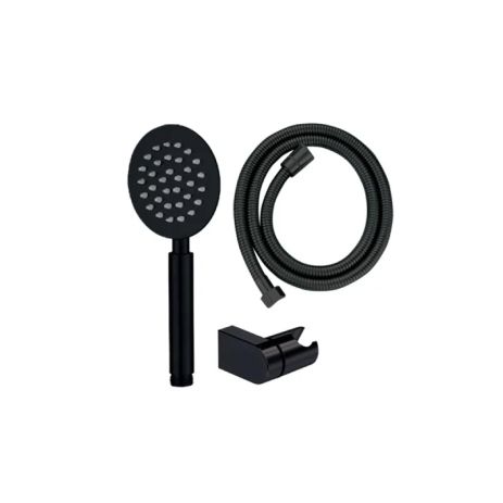 Душевой набор Mixxus Shower SET-01.SUS Black (шланг, лейка, кронштейн) из нерж. стали (MI6158) Душевой набор Mixxus Shower SET-01.SUS Black (шланг, лейка, кронштейн) из нерж. стали (MI6158)