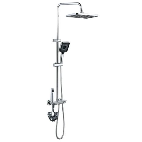 Душевая колонна со смесителем Mixxus Premium MARLIN 009-J с кнопкой переключения, 4 режима (MI6830) Душевая колонна со смесителем Mixxus Premium MARLIN 009-J с кнопкой переключения, 4 режима (MI6830)
