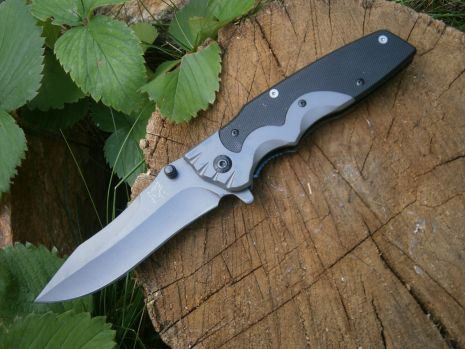 Ніж складаний кишеньковий Wolf АК-180 / G10 Liner-Lock Аssist 22 см