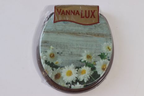 М'яке сидіння з кришкою на унітаз Vanna Lux (Туреччина, 330072/b43)