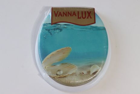 Мягкая крышка-сиденье для унитаза Vanna Lux Турция белая w504-5 Мягкая крышка-сиденье для унитаза Vanna Lux Турция белая w504-5