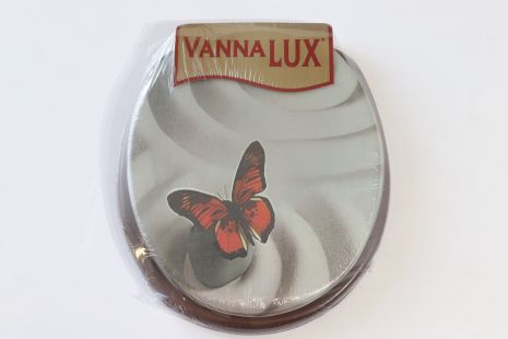 М'яке сидіння з кришкою на унітаз Vanna Lux 330072/b48 (Туреччина)