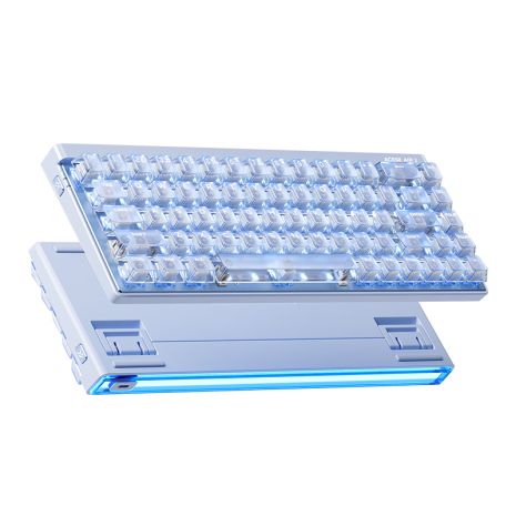 Игровая механическая клавиатура MCHOSE Ace 68 Air 2 Misty Blue, магнитные переключатели Mount Tai GT Hall Effect, RGB, USB