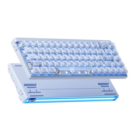 Игровая механическая клавиатура MCHOSE Ace 68 Air 2 Misty Blue, магнитные переключатели Mount Tai GT Hall Effect, RGB, USB Игровая механическая клавиатура MCHOSE Ace 68 Air 2 Misty Blue, магнитные переключатели Mount Tai GT Hall Effect, RGB, USB