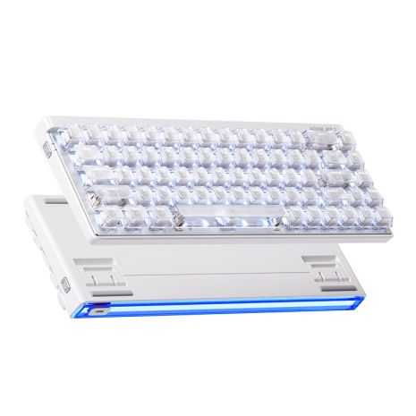 Игровая механическая клавиатура MCHOSE Ace 68 Air 2 Misty White, магнитные переключатели Mount Tai GT Hall Effect, RGB, USB