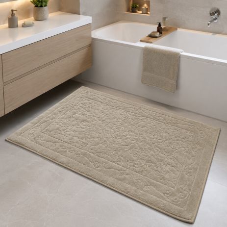 Килимок у ванну 80*120 см Elegant Vonaldi beige 151 Килимок у ванну 80*120 см Elegant Vonaldi beige 151