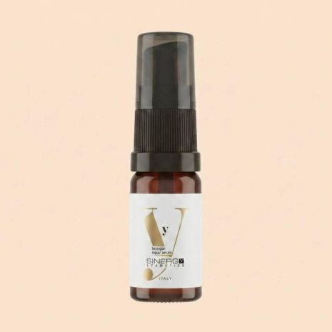 Кератинова сироватка Sinergy Keratin Serum Y 4.3 для пошкодженого волосся з кератином, 5 мл