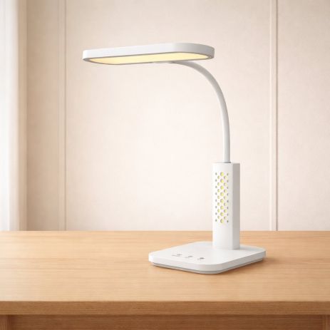 Светодиодная настольная лампа Sirius BL-1827 белая Светодиодная настольная лампа Sirius BL-1827 белая