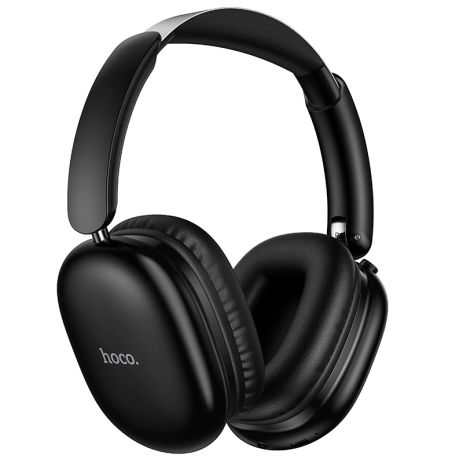 Навушники HOCO Graceful BT headphones W73 | BT6.0, TF / AUX, 45h, App | black Навушники HOCO Graceful BT headphones W73 | BT6.0, TF / AUX, 45h, App | black