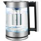 Електрочайник HOCO Kitchen high boron glass electric kettle HA01A |1.8L| silver