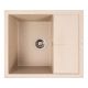 Гранитная кухонная мойка VALESO 5850 REYNA матовая Сафари Luxe