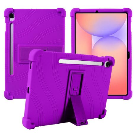 Чехол SoftGel Kids дитячий для Samsung Galaxy Tab S10 Lite/S10 FE/S9 10.9 Фіолетовий