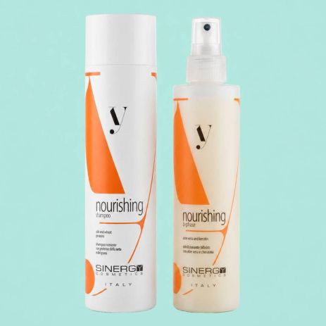 Набор Sinergy Nourishing DUO М2 шампунь и спрей-кондиционер для сухих и поврежденных волос, 250+200 мл Набор Sinergy Nourishing DUO М2 шампунь и спрей-кондиционер для сухих и поврежденных волос, 250+200 мл