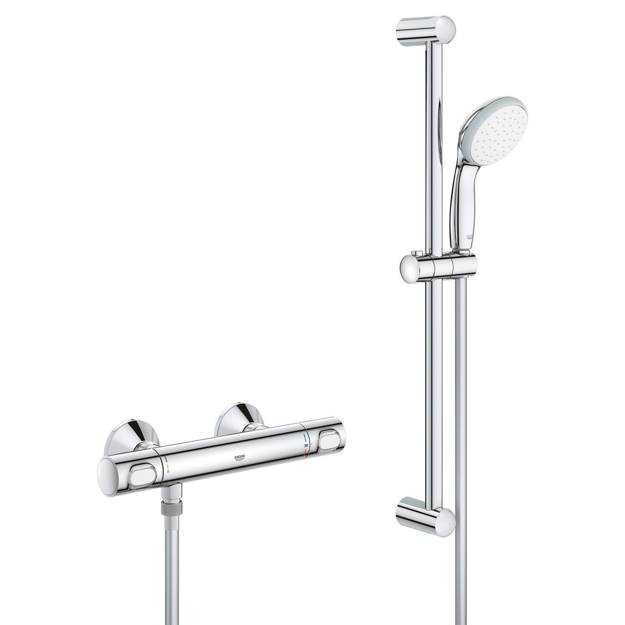 Змішувач термостатичний для душу Grohe QuickFix Precision Flow 34841000 Змішувач термостатичний для душу Grohe QuickFix Precision Flow 34841000