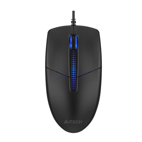 Провідна комп'ютерна мишка A4Tech N-530 USB, чорного кольору