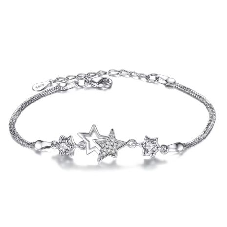 Браслет зірка зірки жіночий із зірочками tiffany Браслет зірка зірки жіночий із зірочками tiffany