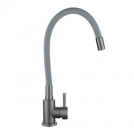 Смеситель для кухни Lidz Aria 015F3 (k35) с гибким изливом LDARI015F3GGRP49565 Graphite/Grey Смеситель для кухни Lidz Aria 015F3 (k35) с гибким изливом LDARI015F3GGRP49565 Graphite/Grey