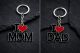 Брелок Я люблю тата маму I Love Dad Mom для батьків Брелок Я люблю тата маму I Love Dad Mom для батьків