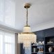Класична Лед люстра Artlight 77W до 18 м² колір Золото 376-400GD