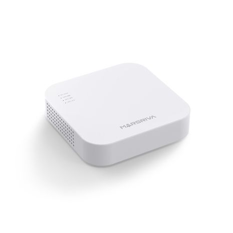 Міні-ДБЖ для роутерів MARSRIVA KP4 10000mAh, 18W (DC 5V/9V/12V, USB-A/C) білий