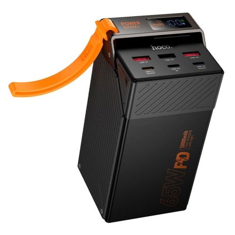 УМБ HOCO Harmony PD65W fully compatible power bank DB100A 50000mAh |3A/3C, PD/QC, 65W/4.5A| black