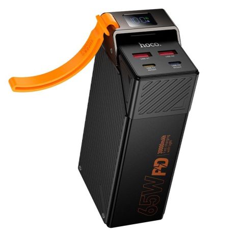 УМБ HOCO Harmony PD65W fully compatible power bank DB100 30000mAh | 2A/2C, PD/QC, 65W/4.5A | black