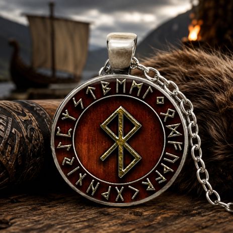 Кулон в виде руны Викинга подвеска с символикой викингов Vikings амулет