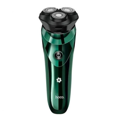 Електробритва Hoco electric razor with smart LED indicator DAR06 Plus IPX7 green