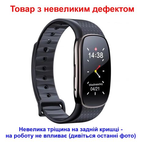 Наручний годинник-диктофон Nectronix R48 з MP3-плеєром, 8 ГБ (уцінений товар з незначним дефектом)