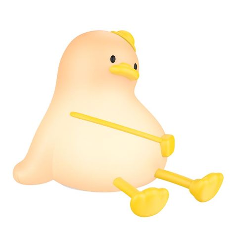 Ночник HOCO Silicone duck lamp HX16 |7h| white